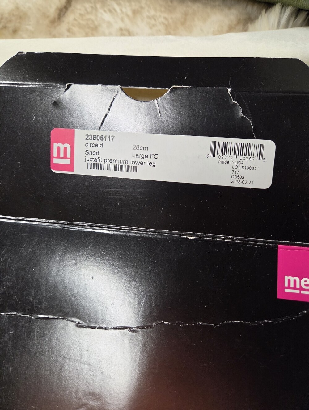 Medi Circaid Juxtafit Premium Lower Leg Inelastic Compression System Size Large - Picture 9 of 12
